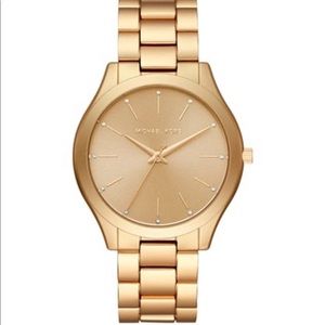 Gold Michael Kors watch
